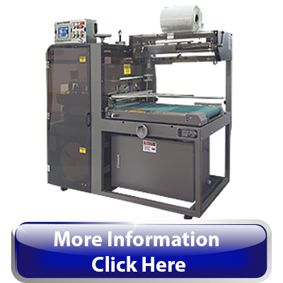 Compact L-Bar Shrink Wrap Machine