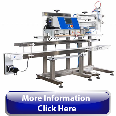 Semi-Automatic Bag Sealer with MAP Gas Flush