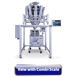 Vertical Form Fill Seal Machine with Combination Scale Filler